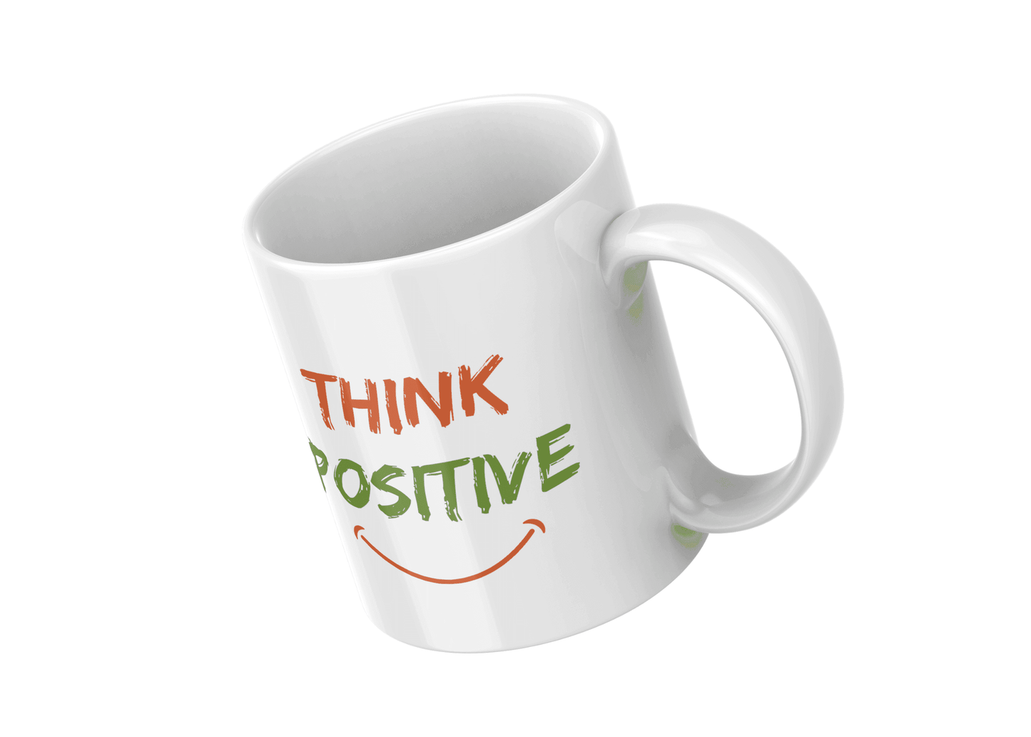 Think Positive – Motivational Ceramic Mug - livforia