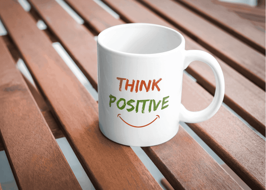 Think Positive – Motivational Ceramic Mug