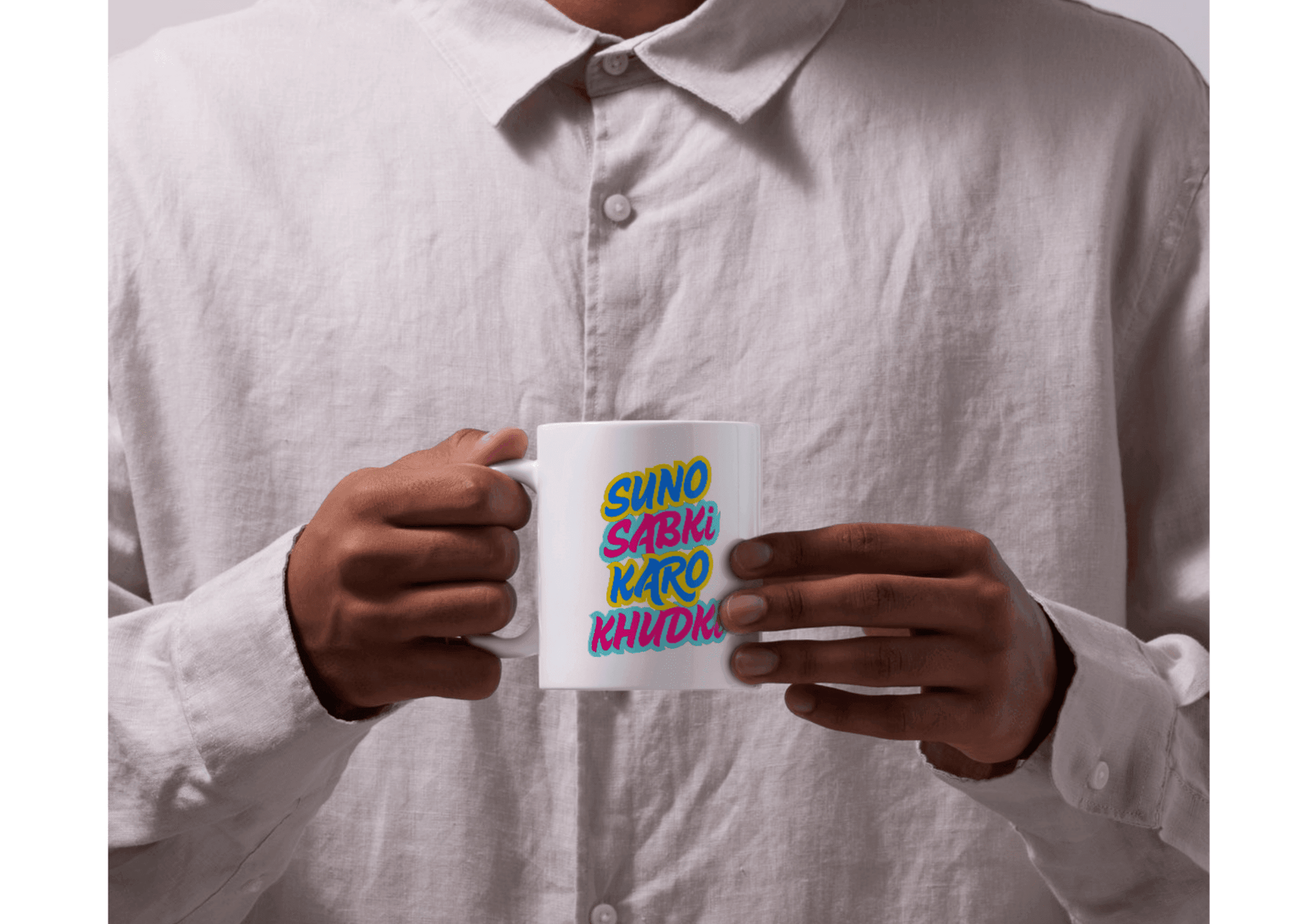Suno Sabki Karo Khudki Mug – Hindi Motivational Quote Mug for Daily Inspiration - livforia
