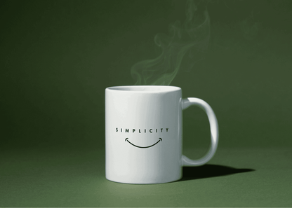 Simplicity Mug – Minimalist Aesthetic Coffee Mug - livforia