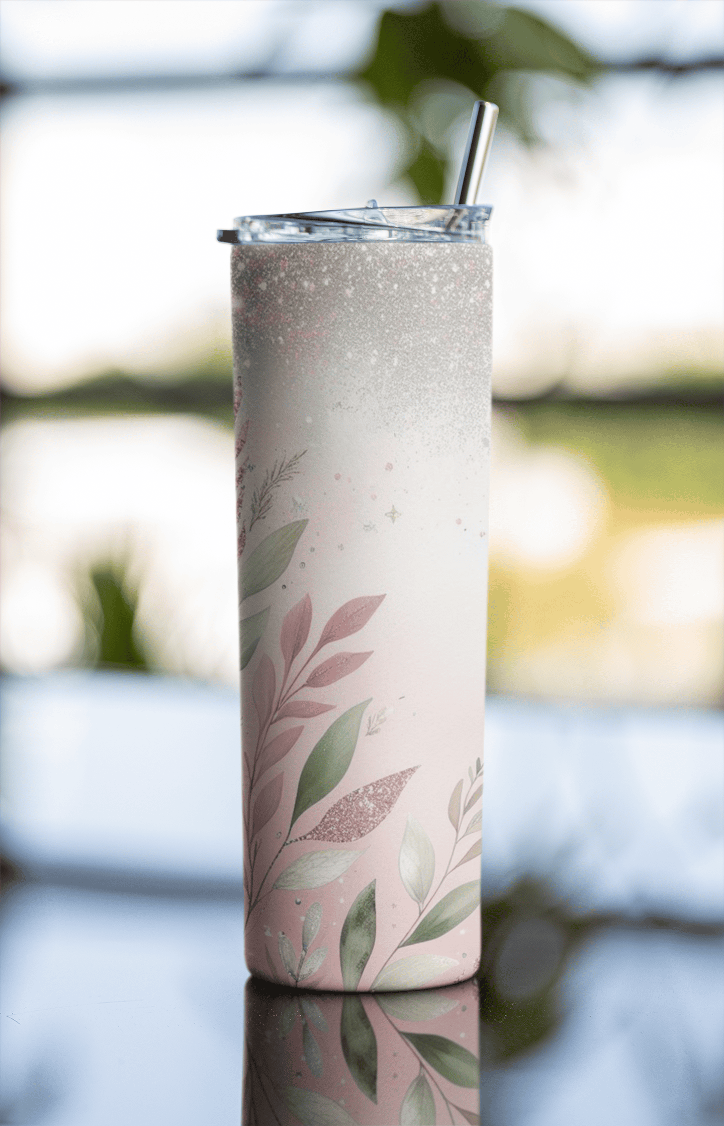 Blush Bloom Tumbler – Cold for 12 Hrs | Hot for 6 | Eco-Friendly | Leak-Proof livforia