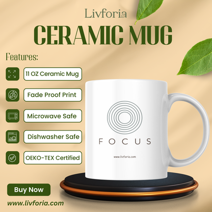 Focus – Minimalist Ceramic Mug