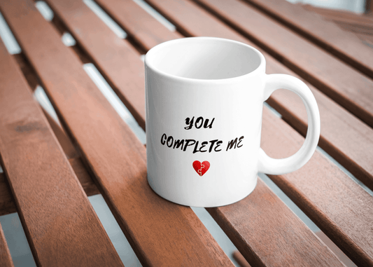 You Complete Me – Romantic Ceramic Mug - livforia