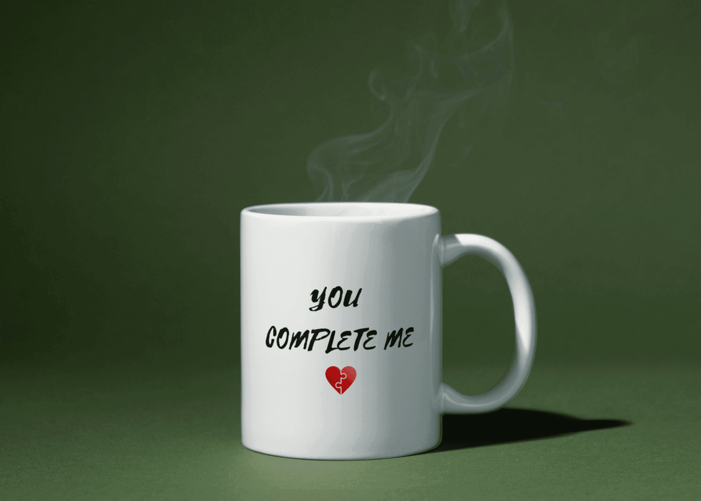 You Complete Me – Romantic Ceramic Mug - livforia