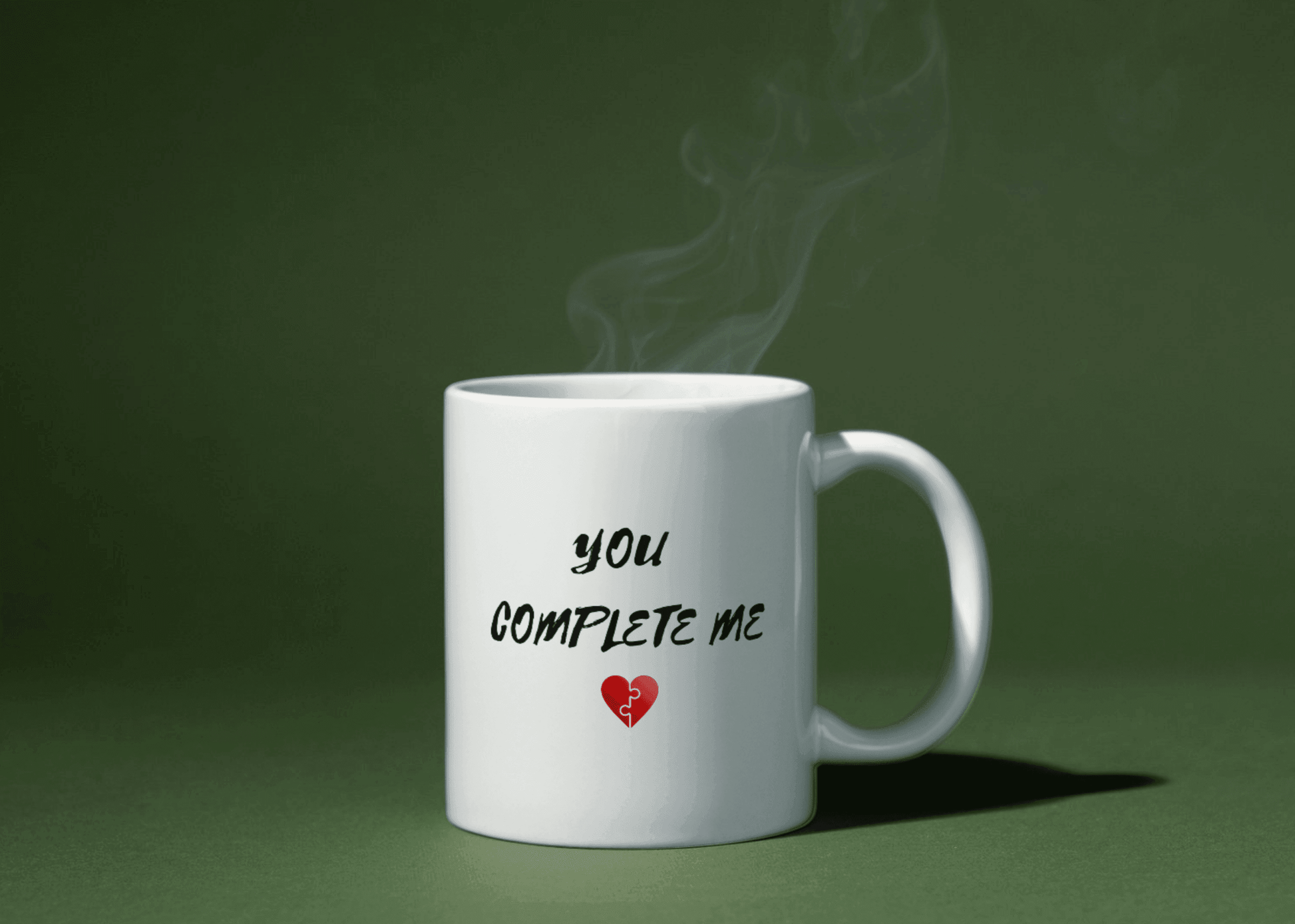 You Complete Me – Romantic Ceramic Mug - livforia